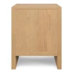 Leif 2-Drawer Nightstand - White Oak