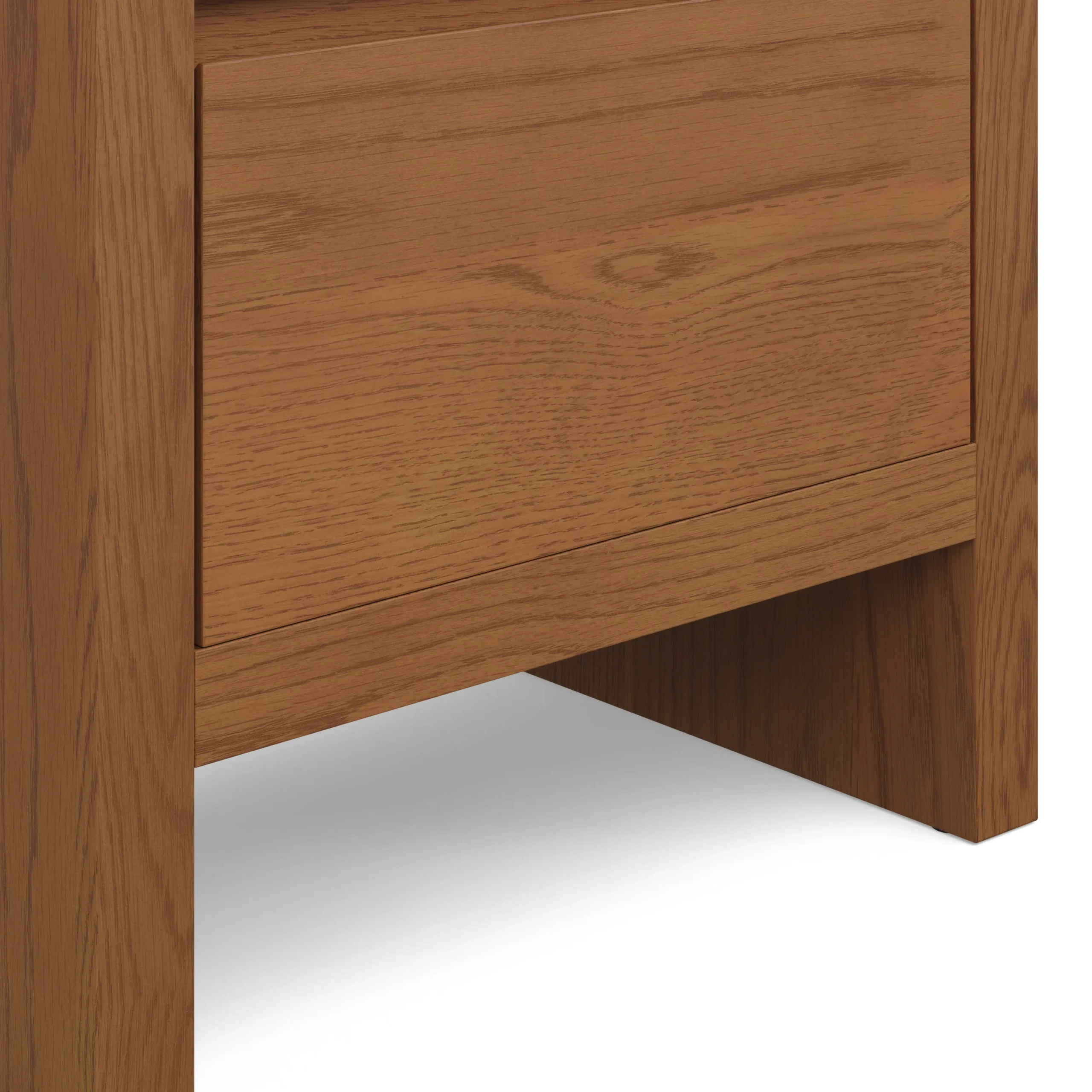 Leif 2-Drawer Nightstand - Smoked Oak - Image 7