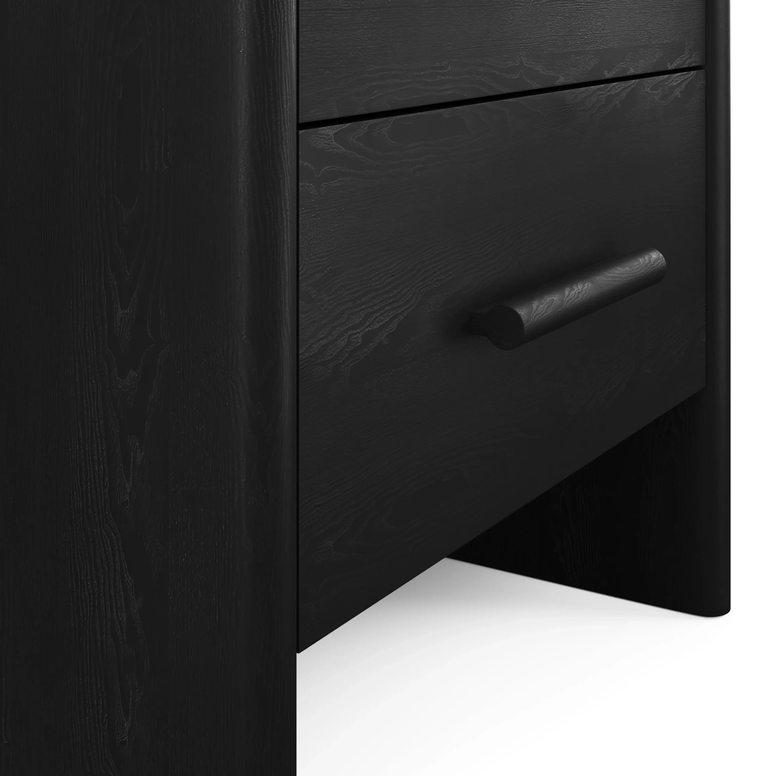 Faydra 2-Drawer Nightstand - Black - Image 7