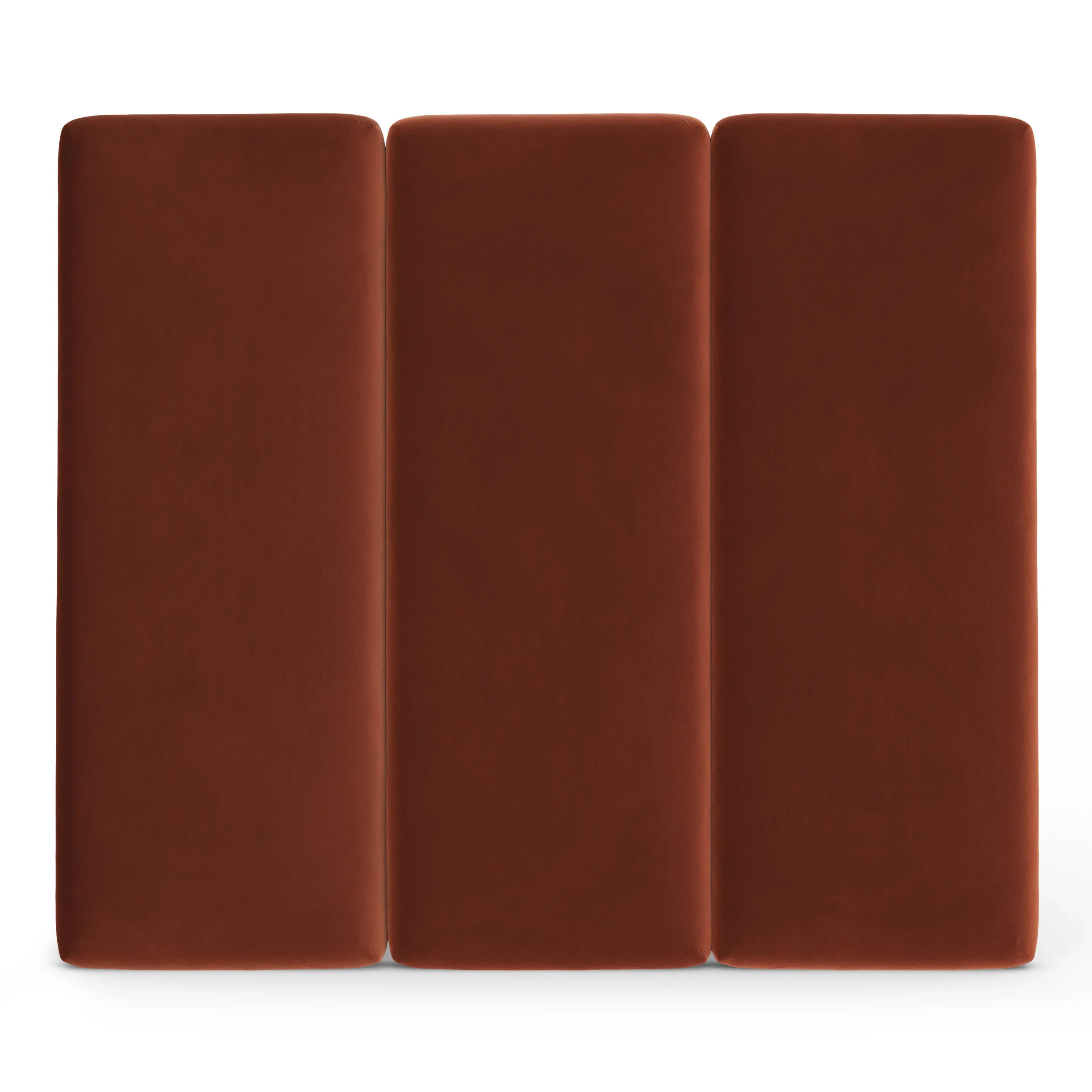 Noel Queen Tall Velvet Headboard - Hale Rust - Image 7