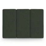 Noel Queen Headboard - Green Wool Bouclé