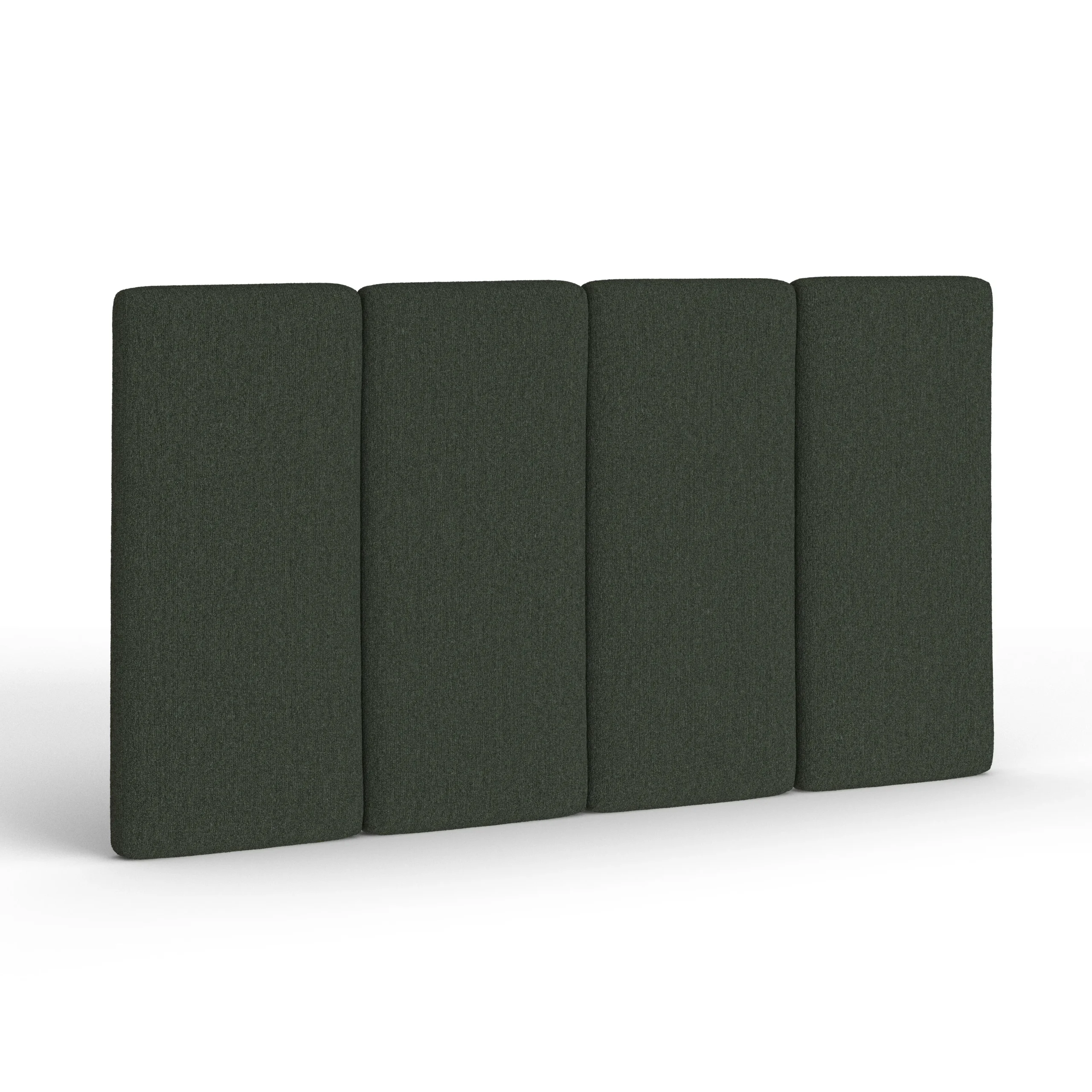 Noel King Headboard - Green Wool Bouclé - Image 7