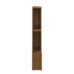 Kouva Queen Storage Headboard - Smoked Oak
