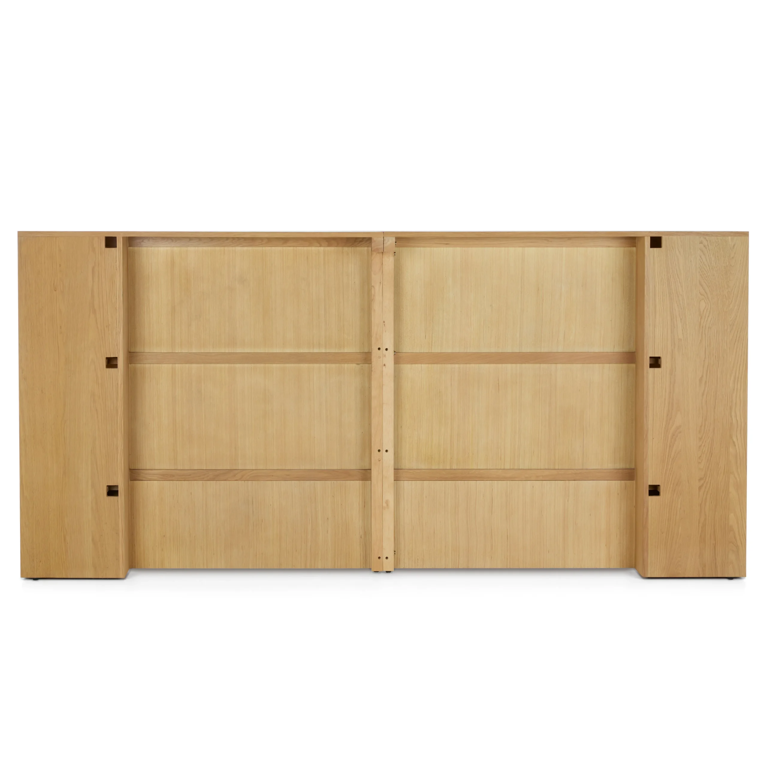 Kouva King Storage Headboard - Natural Oak - Image 7
