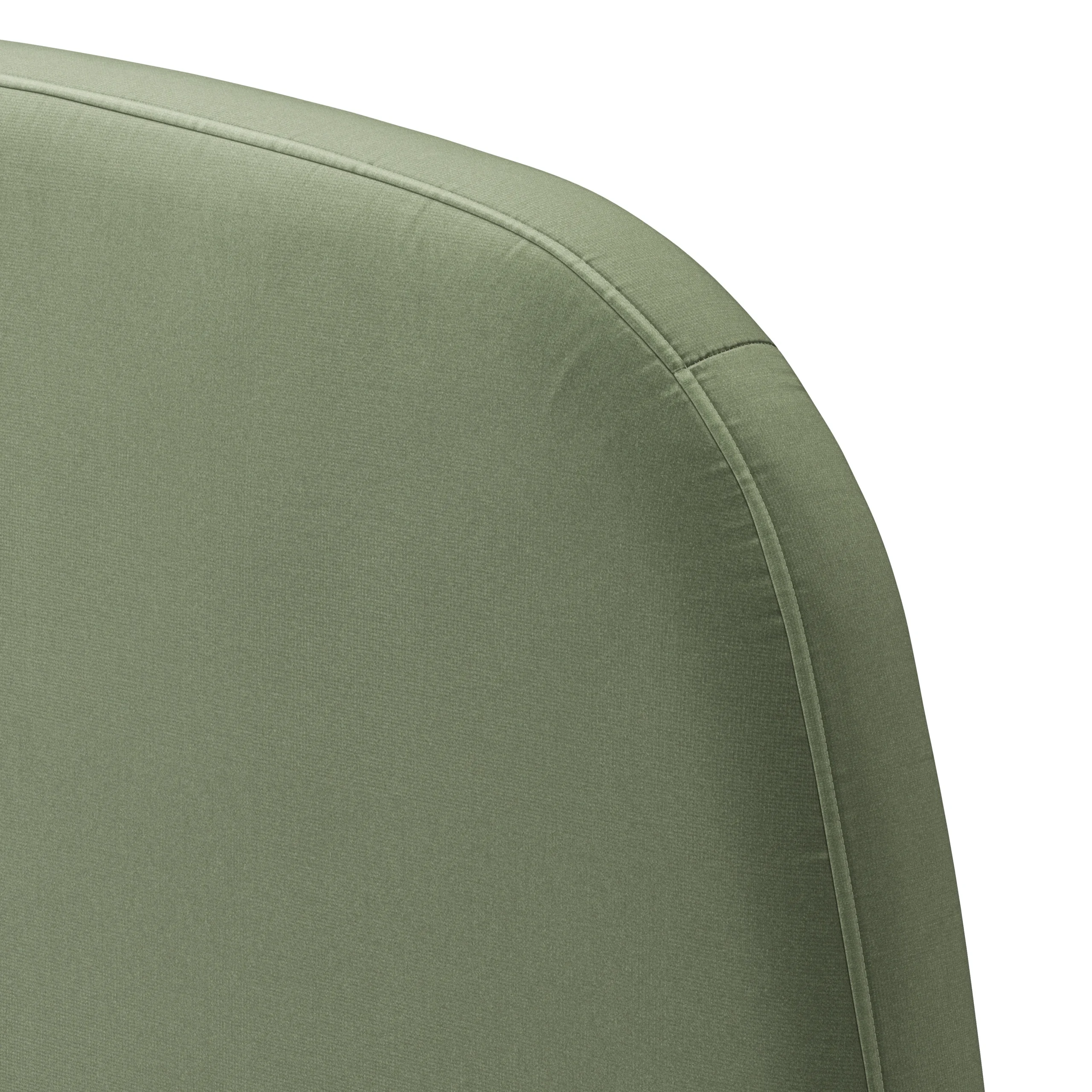 Kaleo Twin Velvet Headboard - Plush Pacific Sage - Image 7