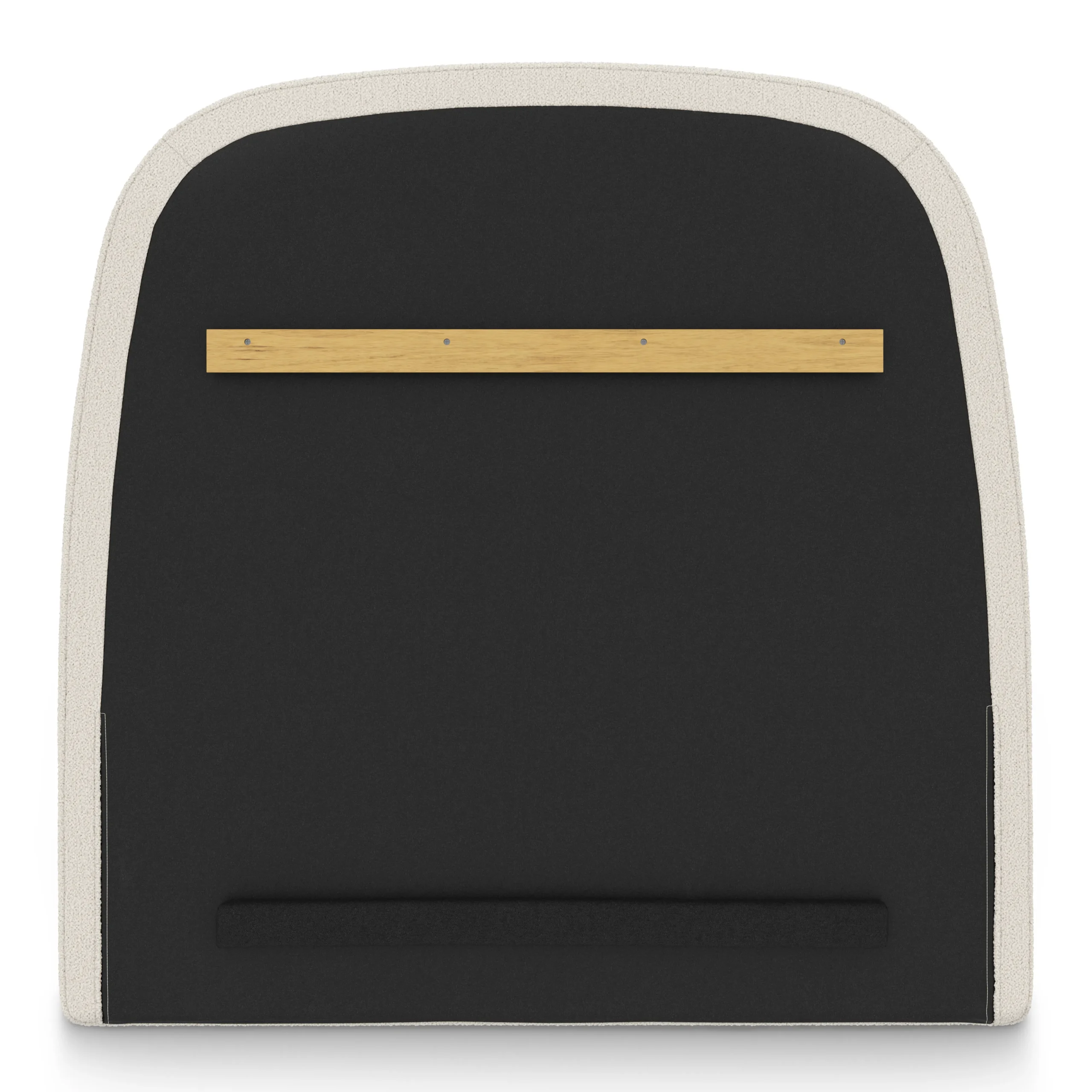 Kaleo Twin Headboard - Ivory Wool Bouclé - Image 7