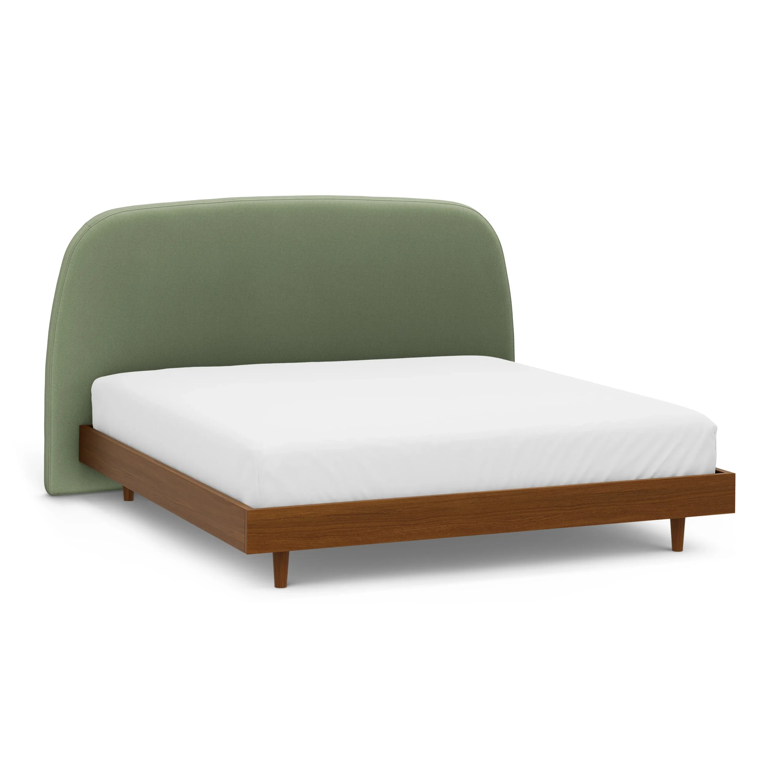 Kaleo King Velvet Headboard - Plush Pacific Sage - Image 7