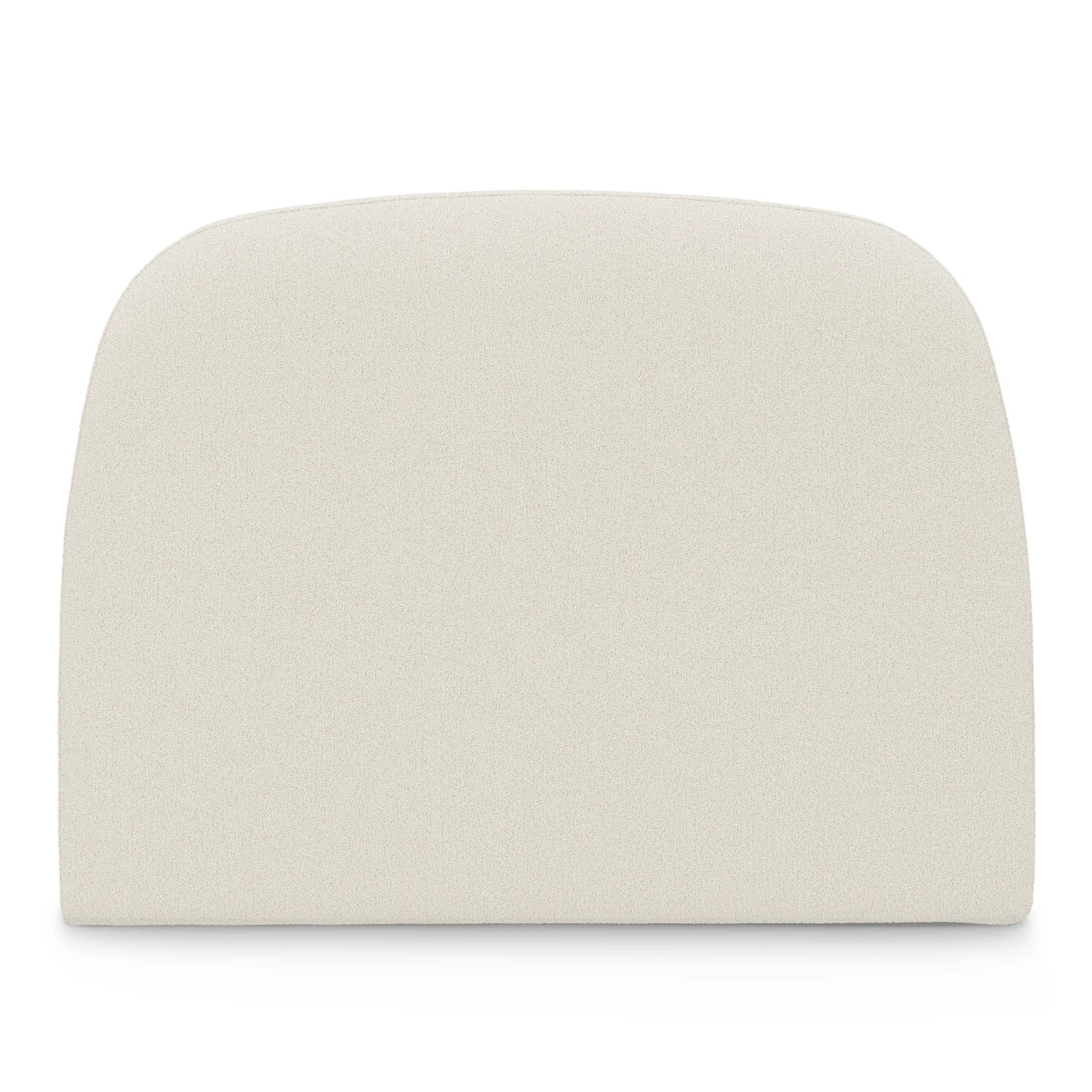 Kaleo Full Headboard - Ivory Wool Bouclé - Image 7