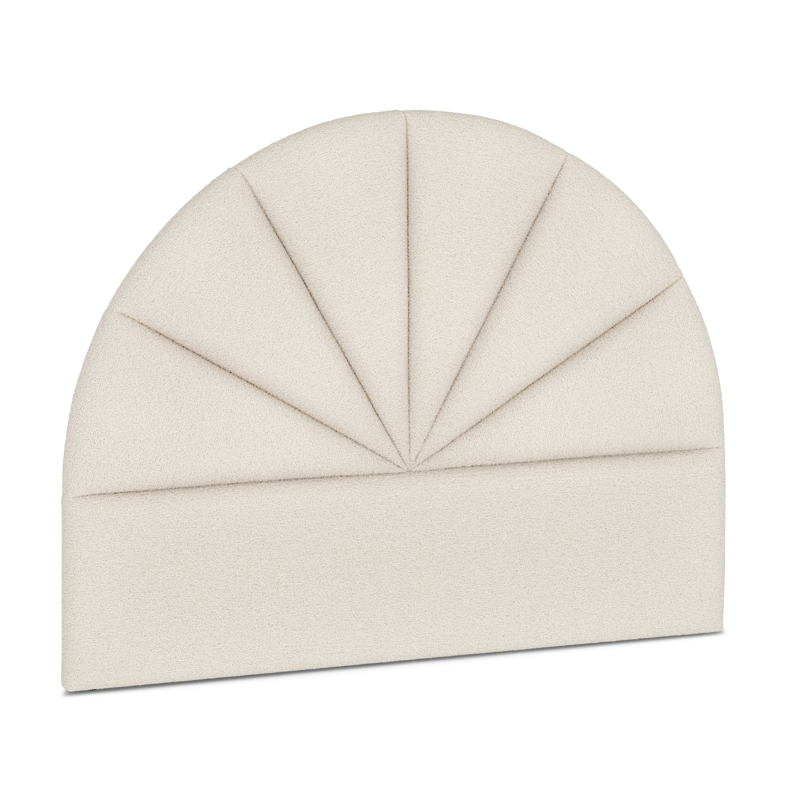 Almelo Twin Headboard - Ivory Wool Bouclé - Image 7