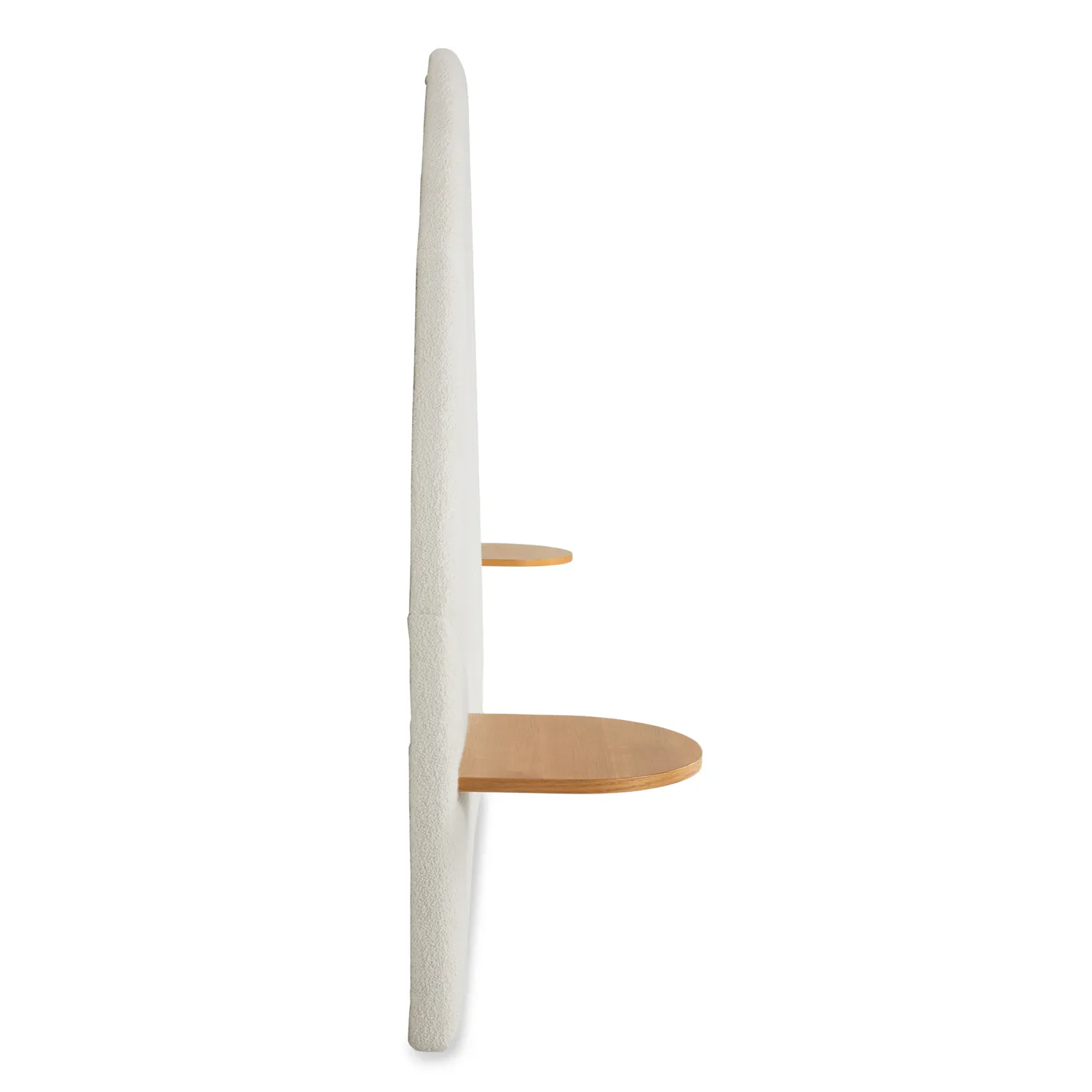 Almelo Queen Headboard - Ivory Wool Bouclé - Image 7