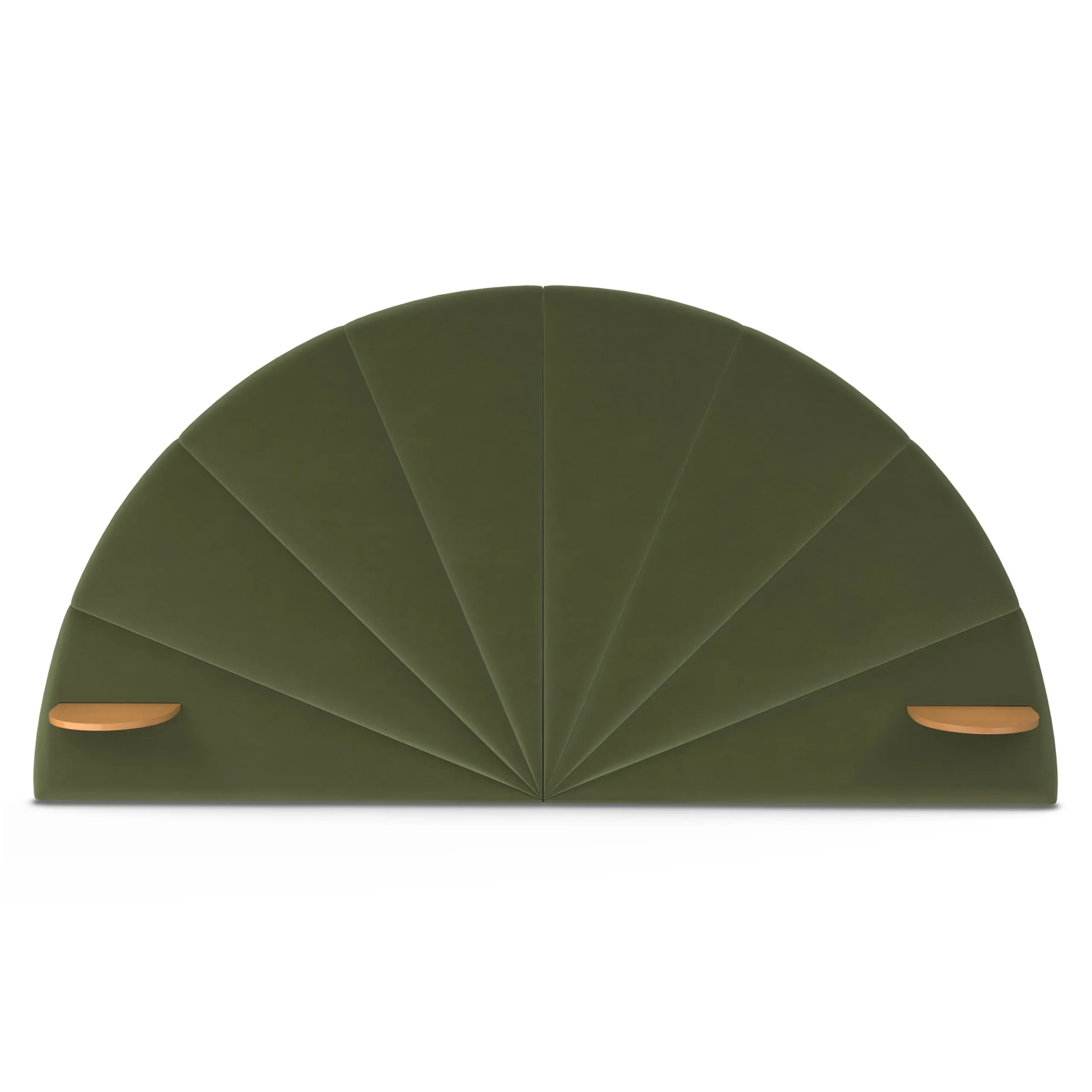 Almelo King Velvet Headboard - Hale Serrano Green - Image 7