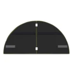 Almelo Full Velvet Headboard - Hale Serrano Green