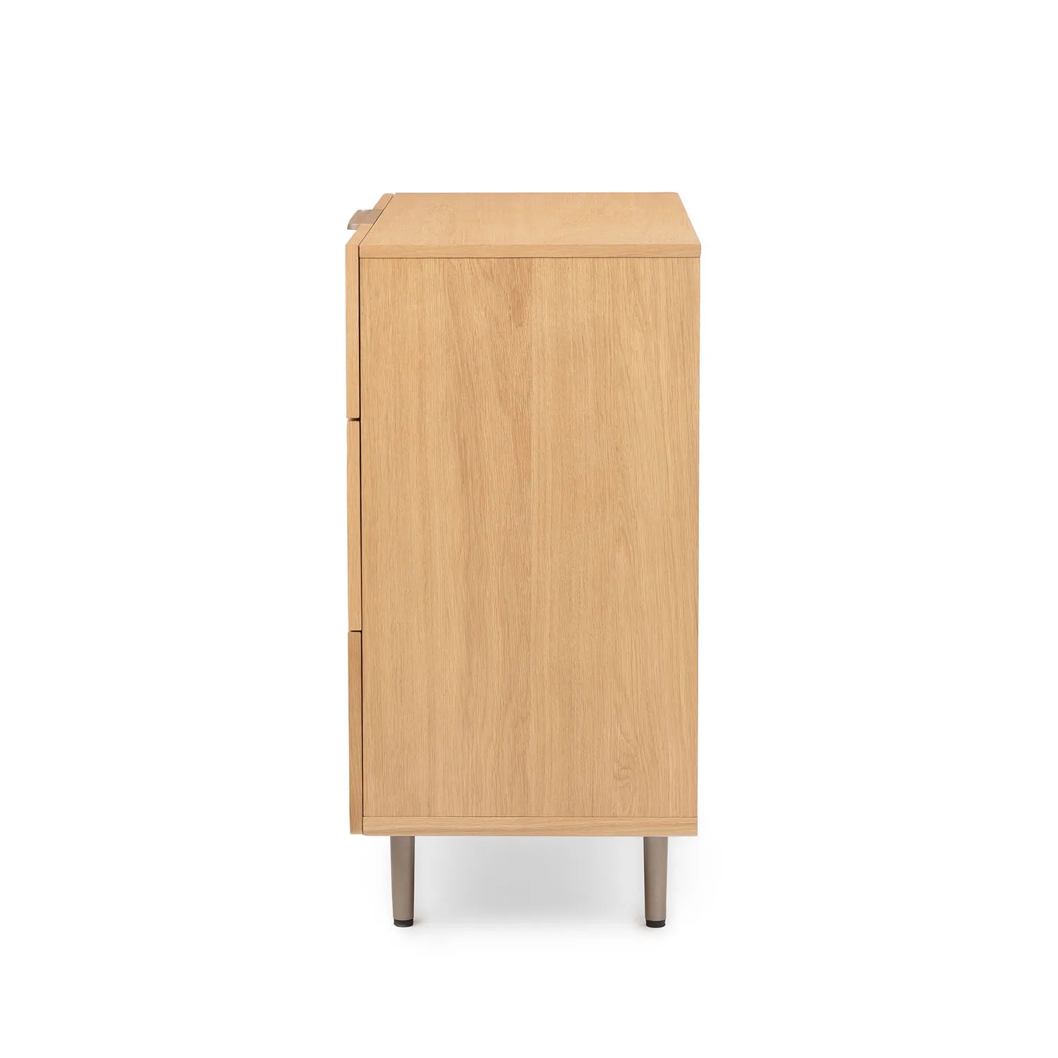 Nera 3-Drawer Chest - Oak - Image 7