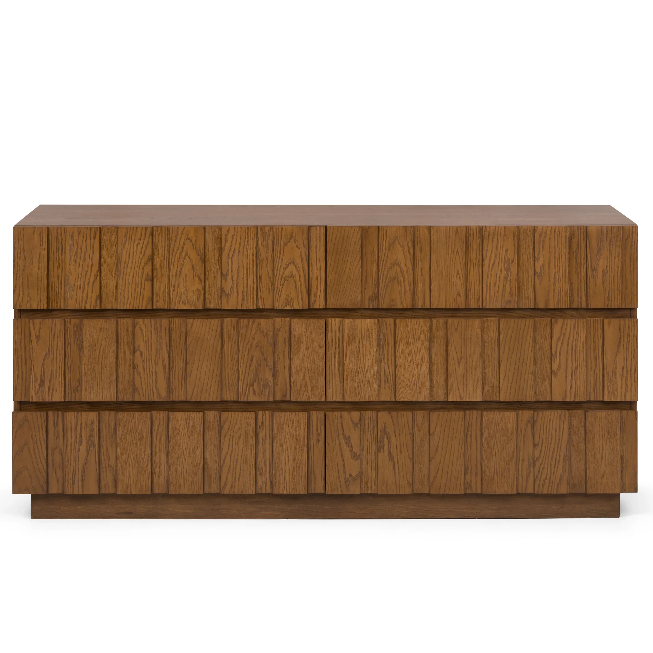 Marko 6-Drawer Double Dresser - Smoked Oak - Image 7