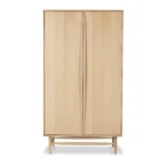Lenia Armoire - White Oak