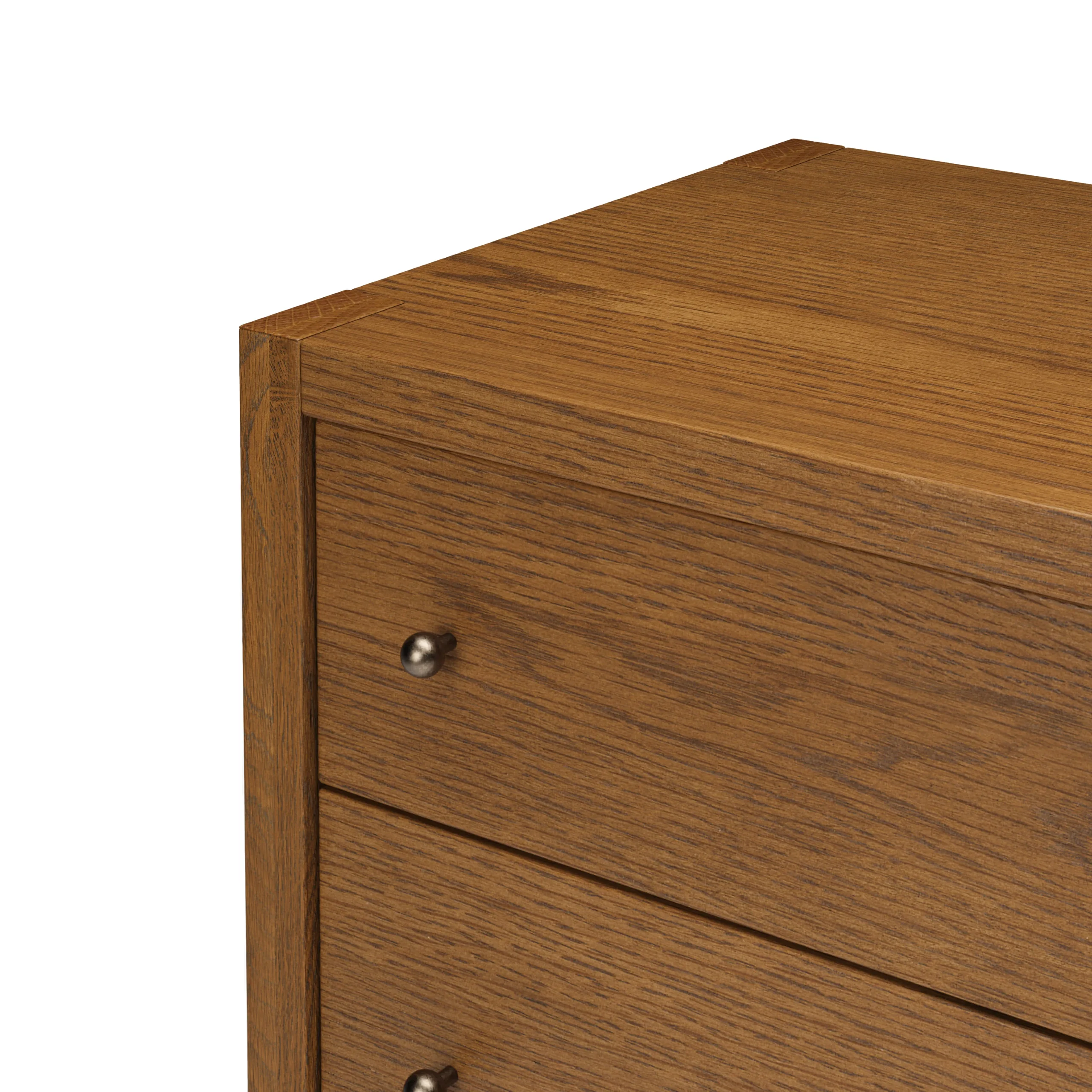 Cassie 6-Drawer Double Dresser - Smoked Oak - Image 7