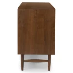 Lenia 6-Drawer Double Dresser - Walnut