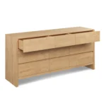 Leif 9-Drawer Triple Dresser - White Oak