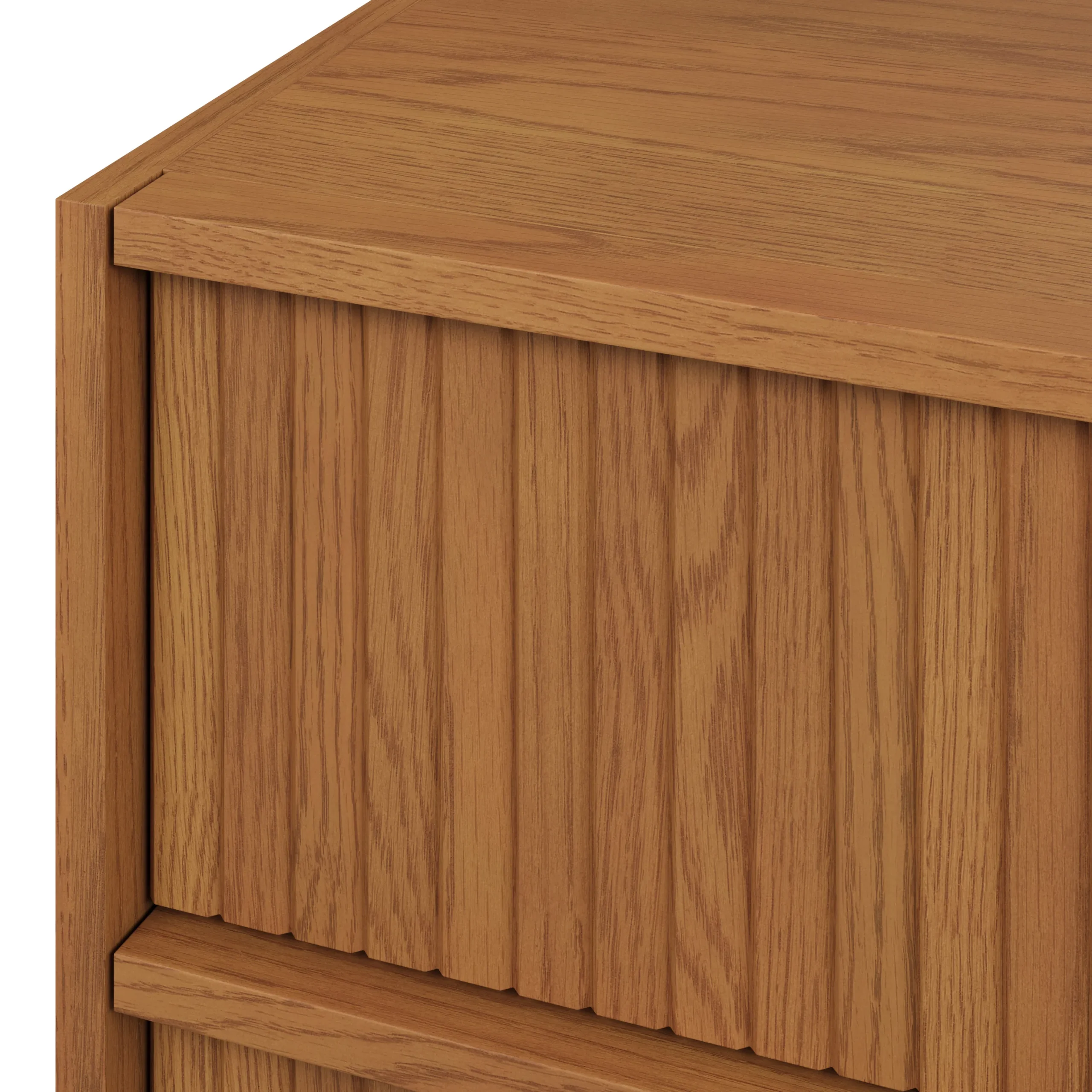 Kouva 6-Drawer Dresser - Smoked Oak - Image 7