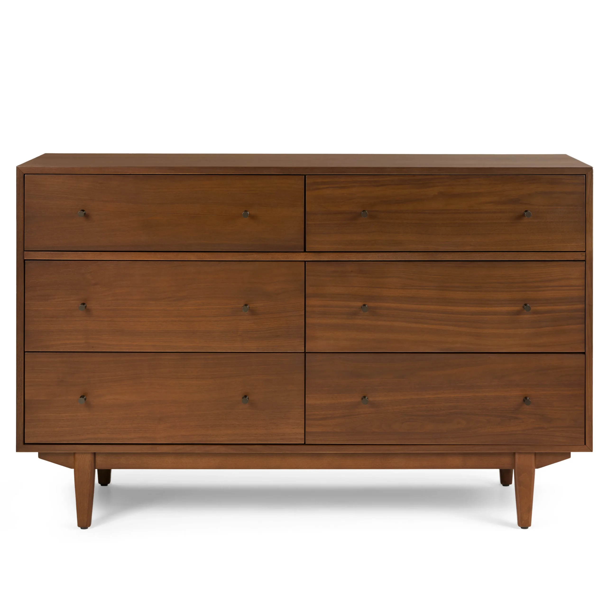 Cooper 6-Drawer Double Dresser - Walnut - Image 7