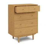 Cooper 5-Drawer Chest - Natural Oak