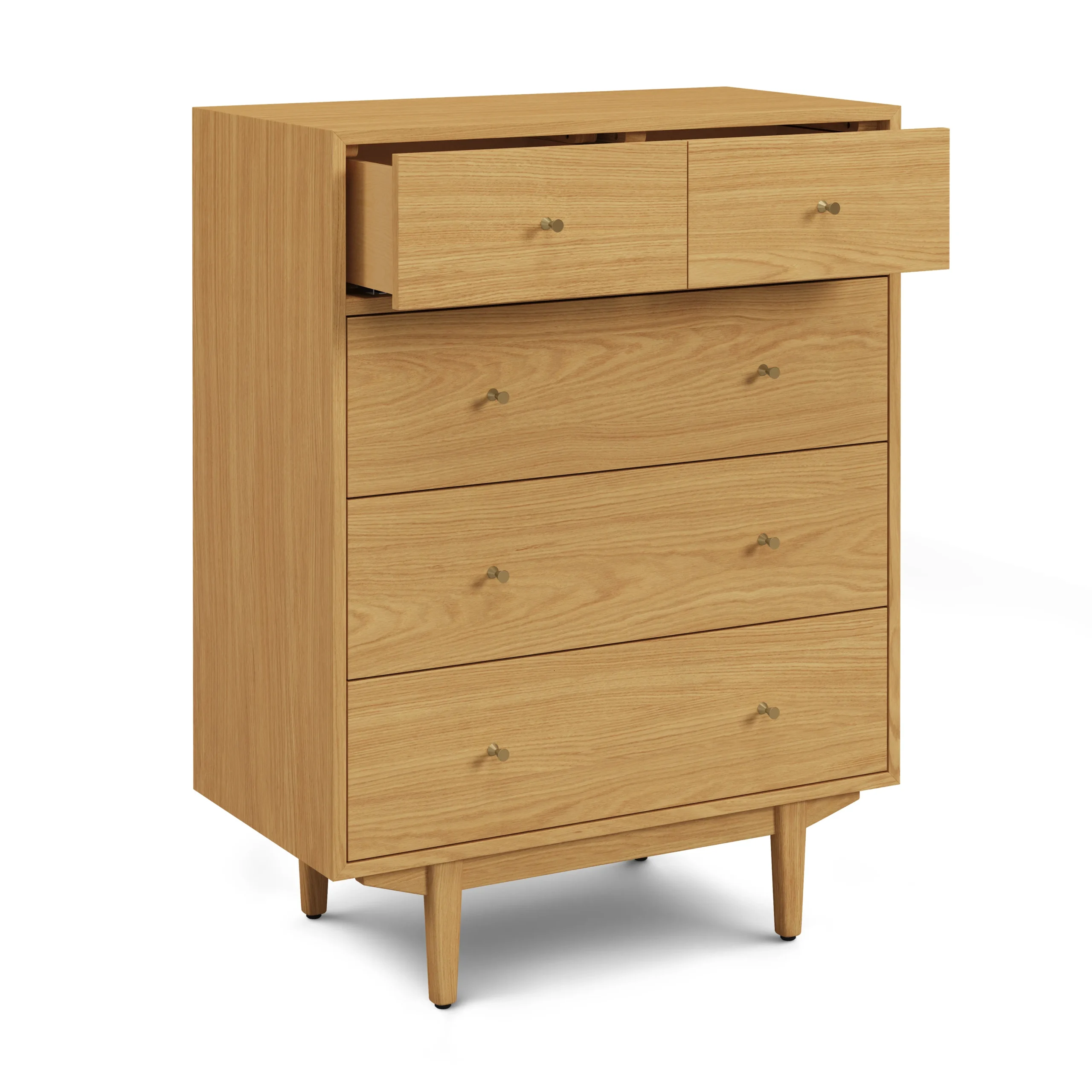 Cooper 5-Drawer Chest - Natural Oak - Image 7