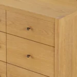 Cassie 9-Drawer Triple Dresser - Natural Oak