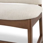 Nosh 51.5_ Bench - Walnut and Chalk Gray