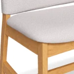 Nosh 51.5_ Bench - Oak and Ratine Ivory