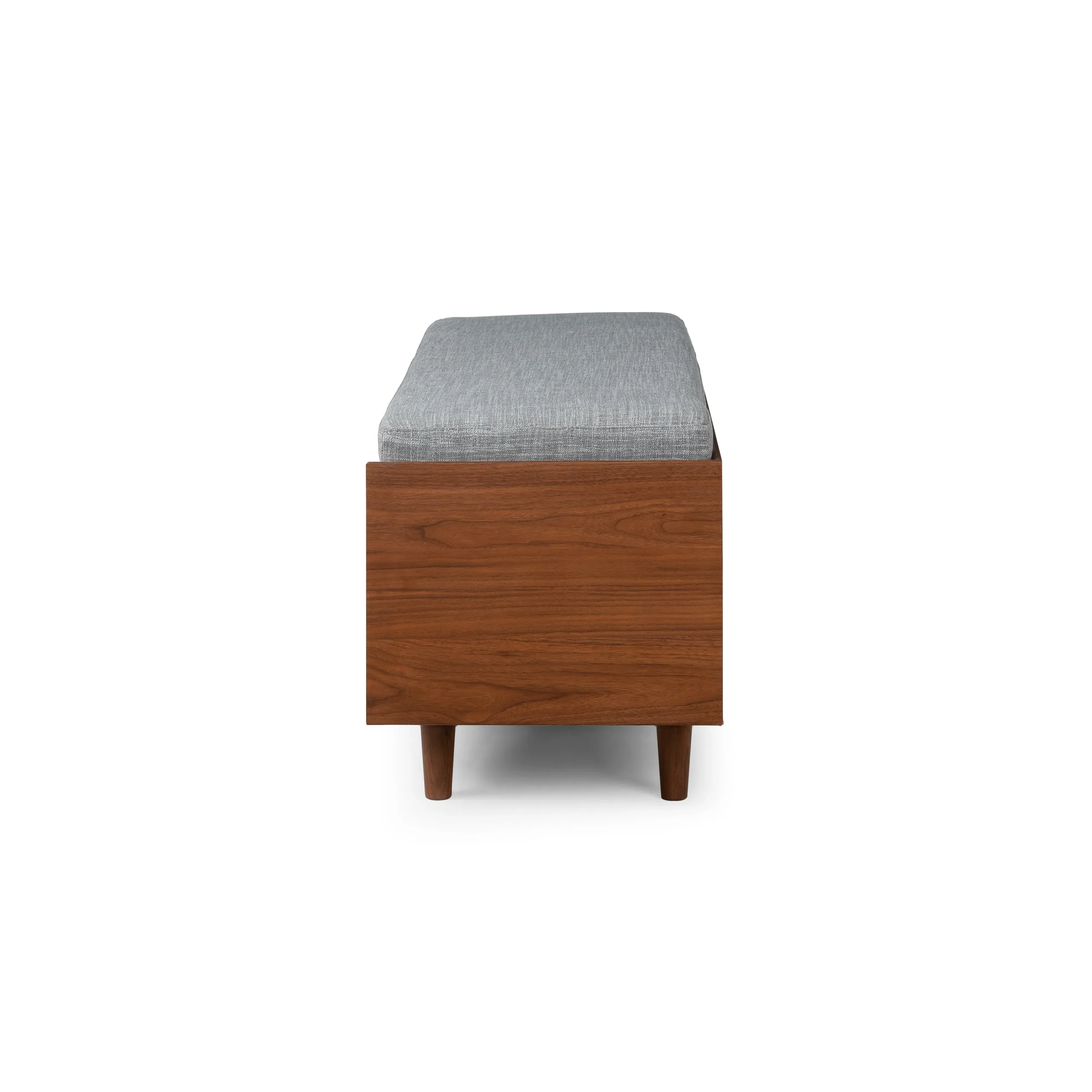 Nederin 55.5_ Bench - Walnut and Pebble Gray - Image 7