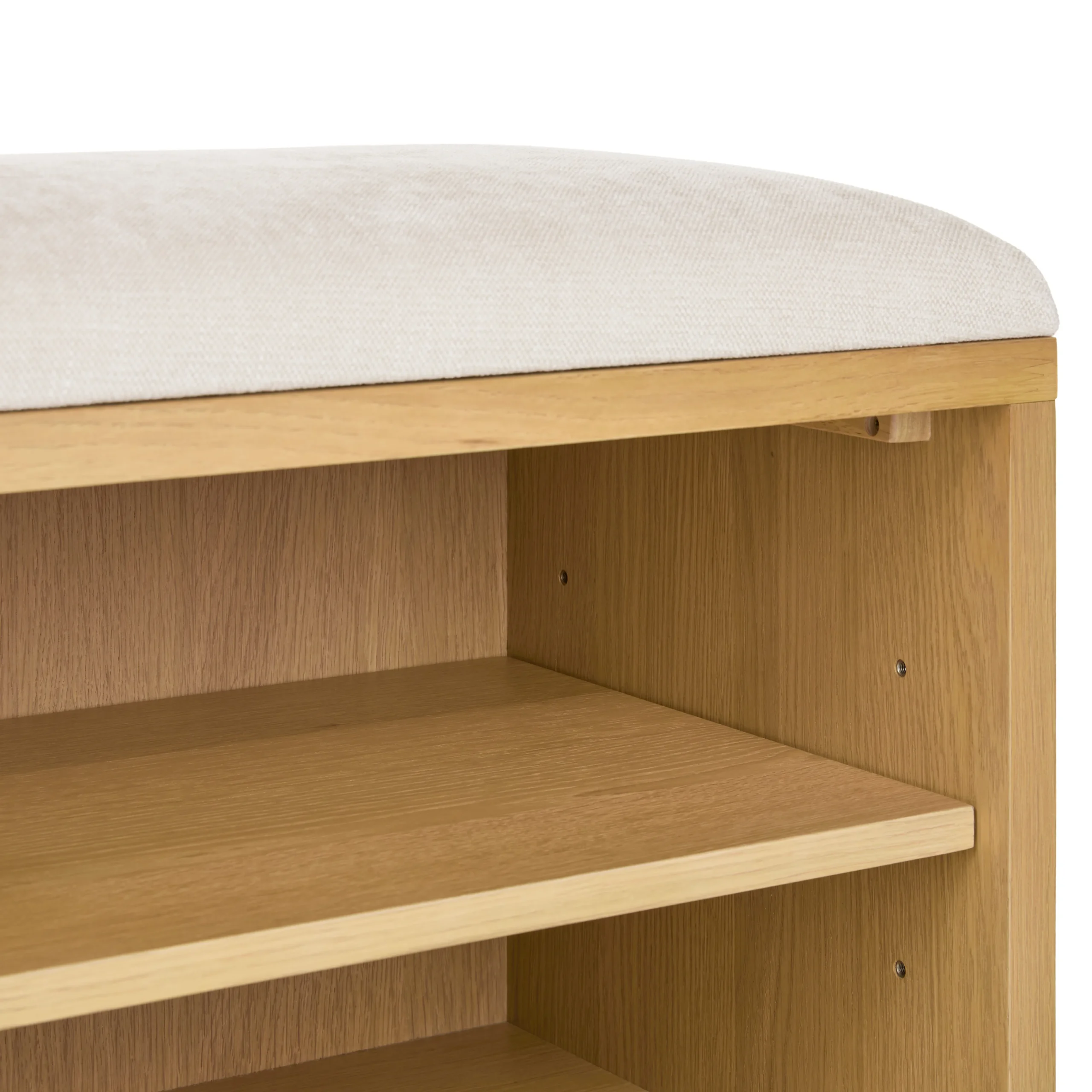 Kouva 47_ Bench - Natural Oak and Santolina Gray - Image 7