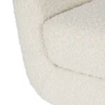 Gabriola 60_ Bench - Ivory Bouclé
