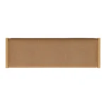 Cassie 56_ Leather Bench - Natural Oak and Charme Tan