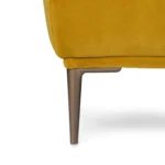 Abisko 45.5_ Velvet Ottoman - Plush Yarrow Gold