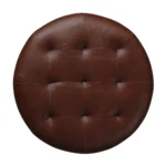 Timpani 41_ Leather Ottoman - Indiana Brown
