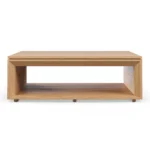 Suri 44_ Square Coffee Table - White Oak