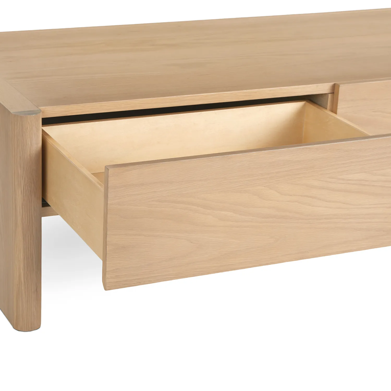 Torme 48_ Storage Coffee Table - White Oak - Image 5