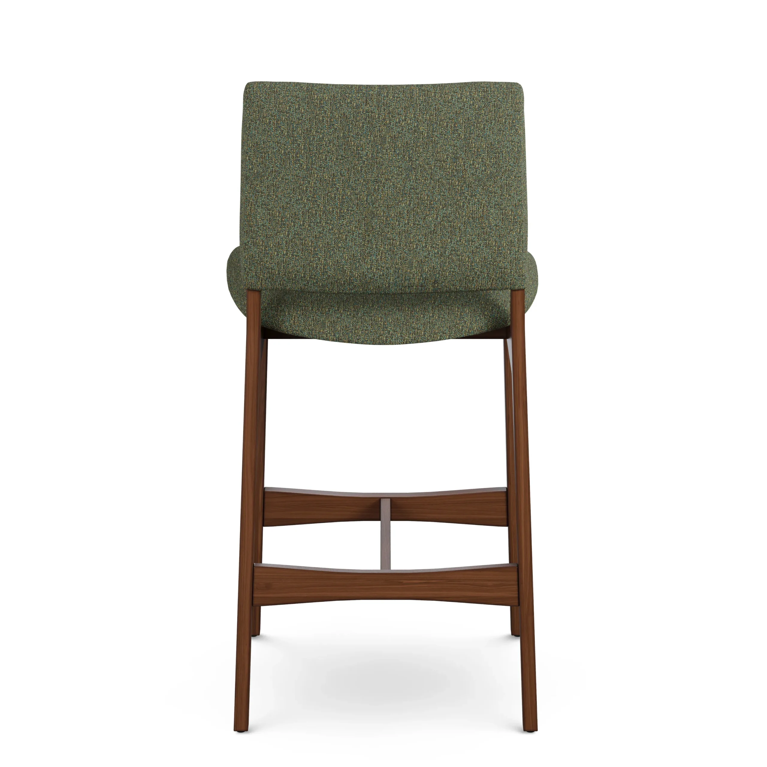 Nosh Counter Stool - Walnut and Hemlock Green - Image 7