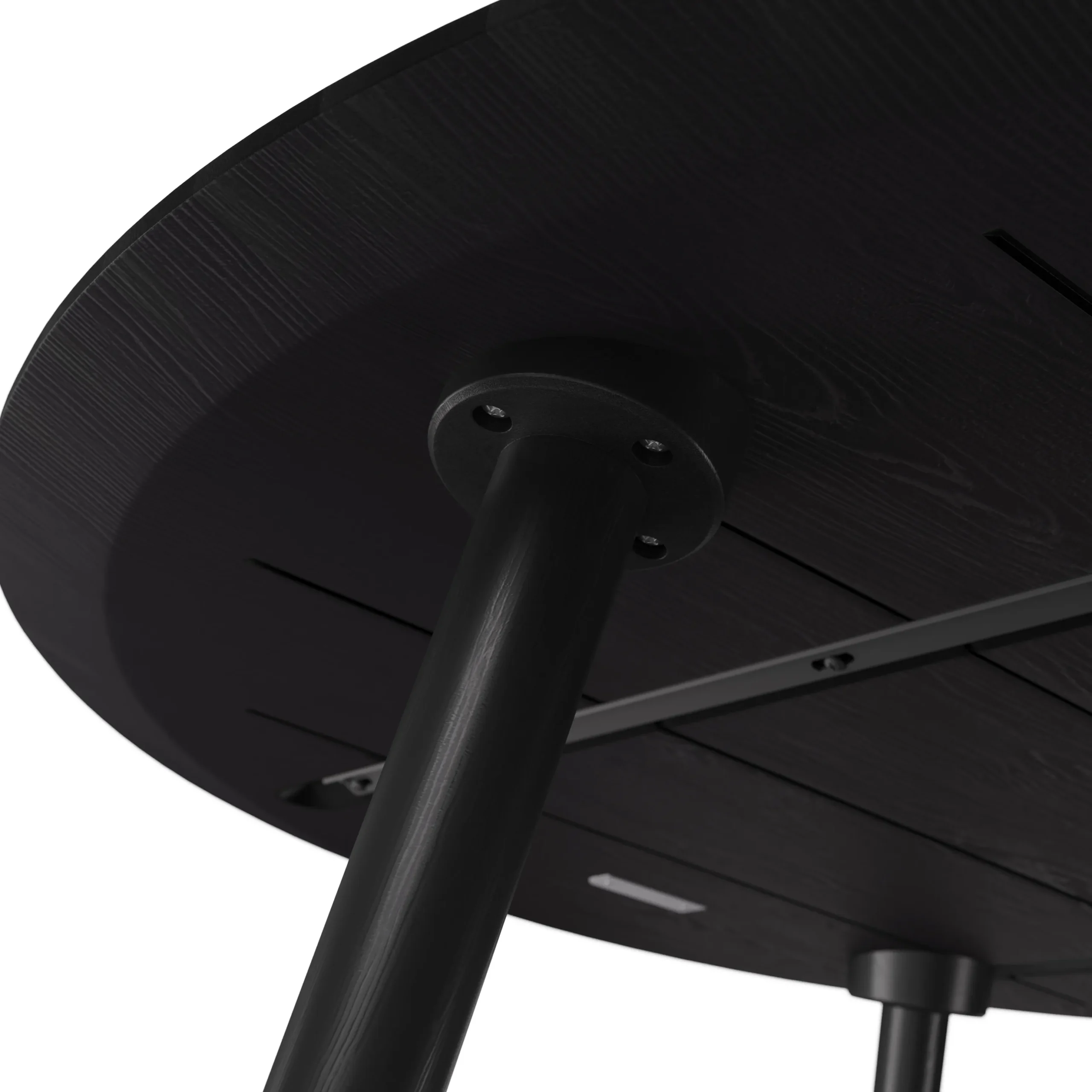 Amoeba 35.5_ Round Coffee Table - Black - Image 5