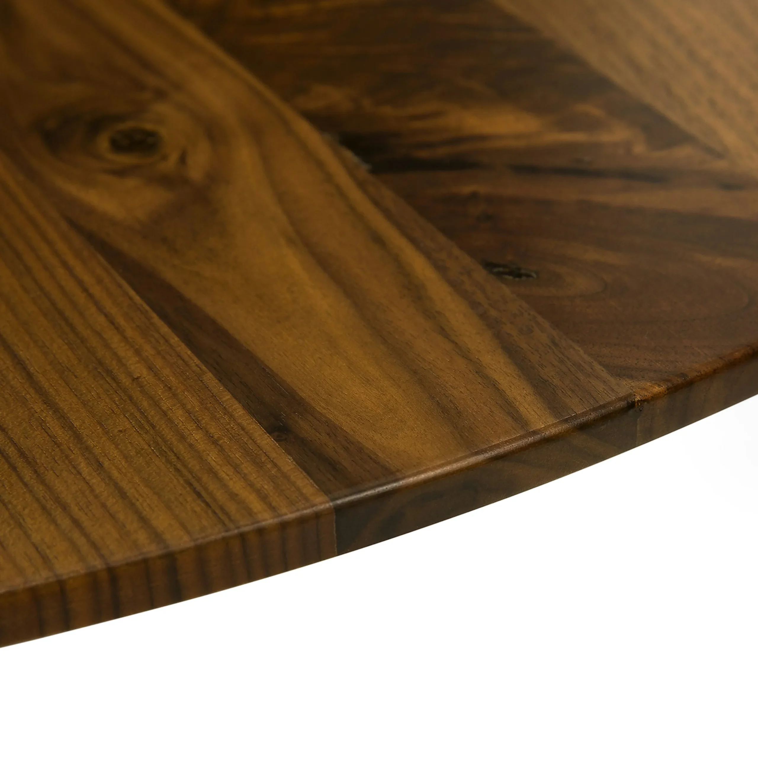 Amoeba 35.5_ Round Coffee Table - Walnut - Image 6