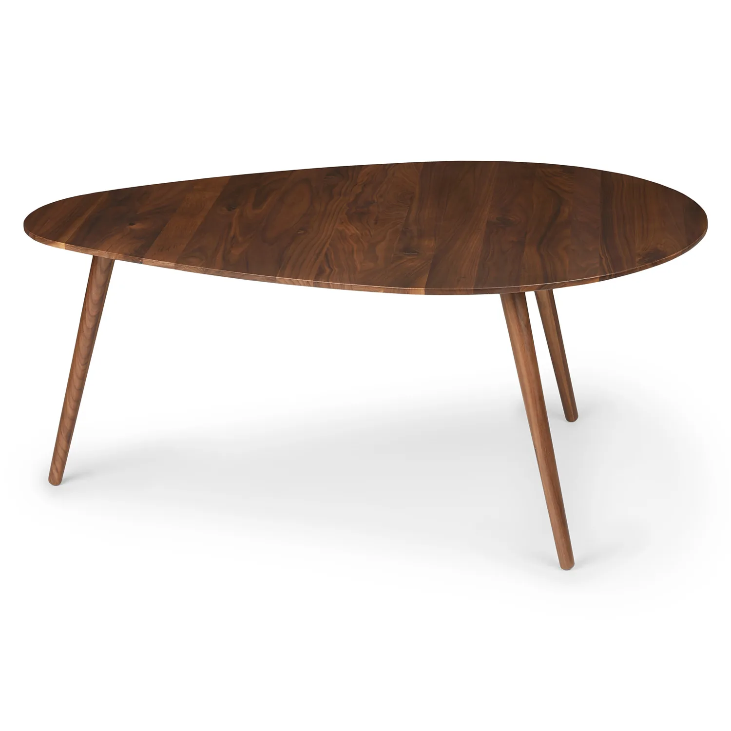 Amoeba 42.5_ Coffee Table - Walnut - Image 7