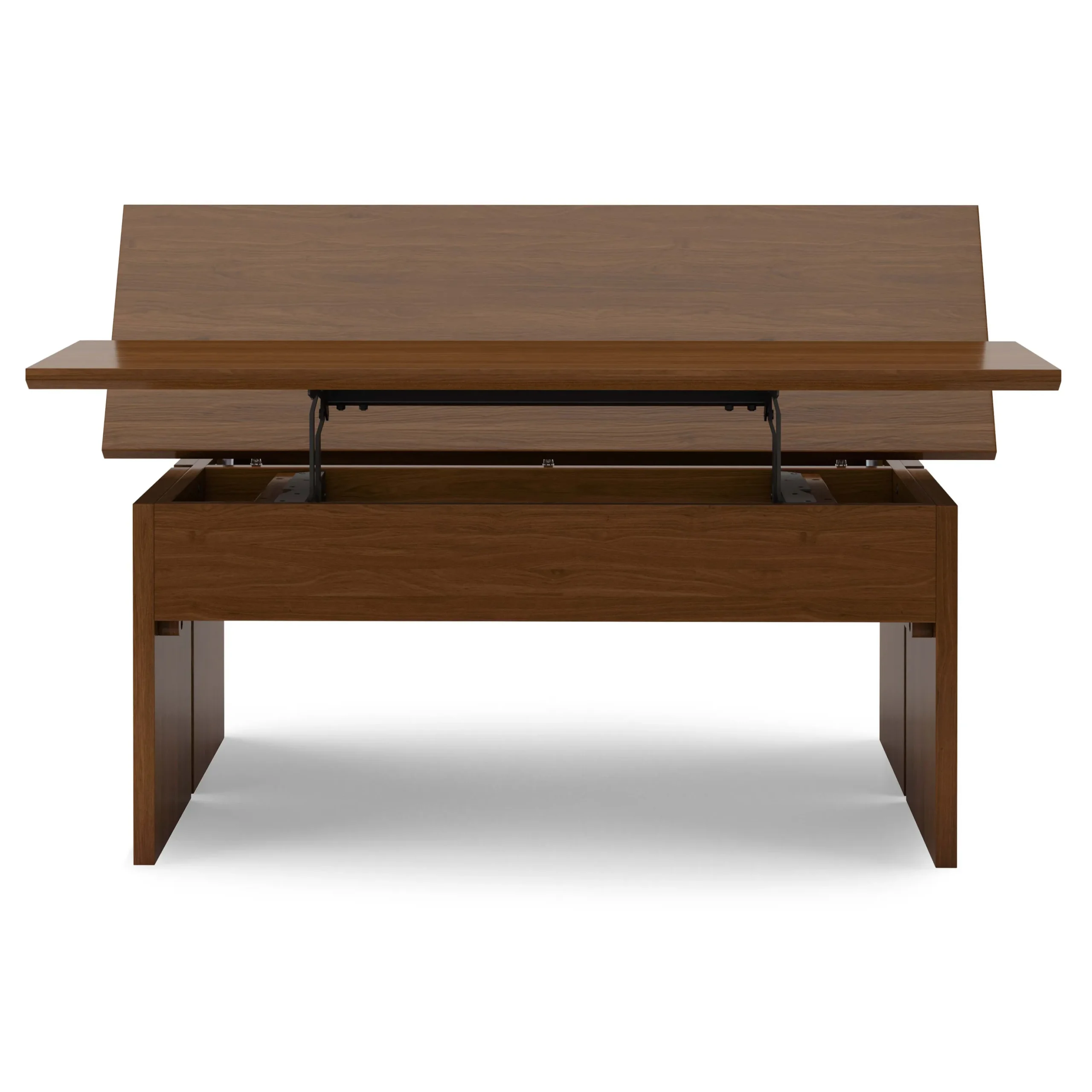 Karl 46_ Lift-Top Storage Coffee Table - Walnut - Image 5