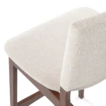 Nosh Counter Stool - Walnut and Chalk Gray