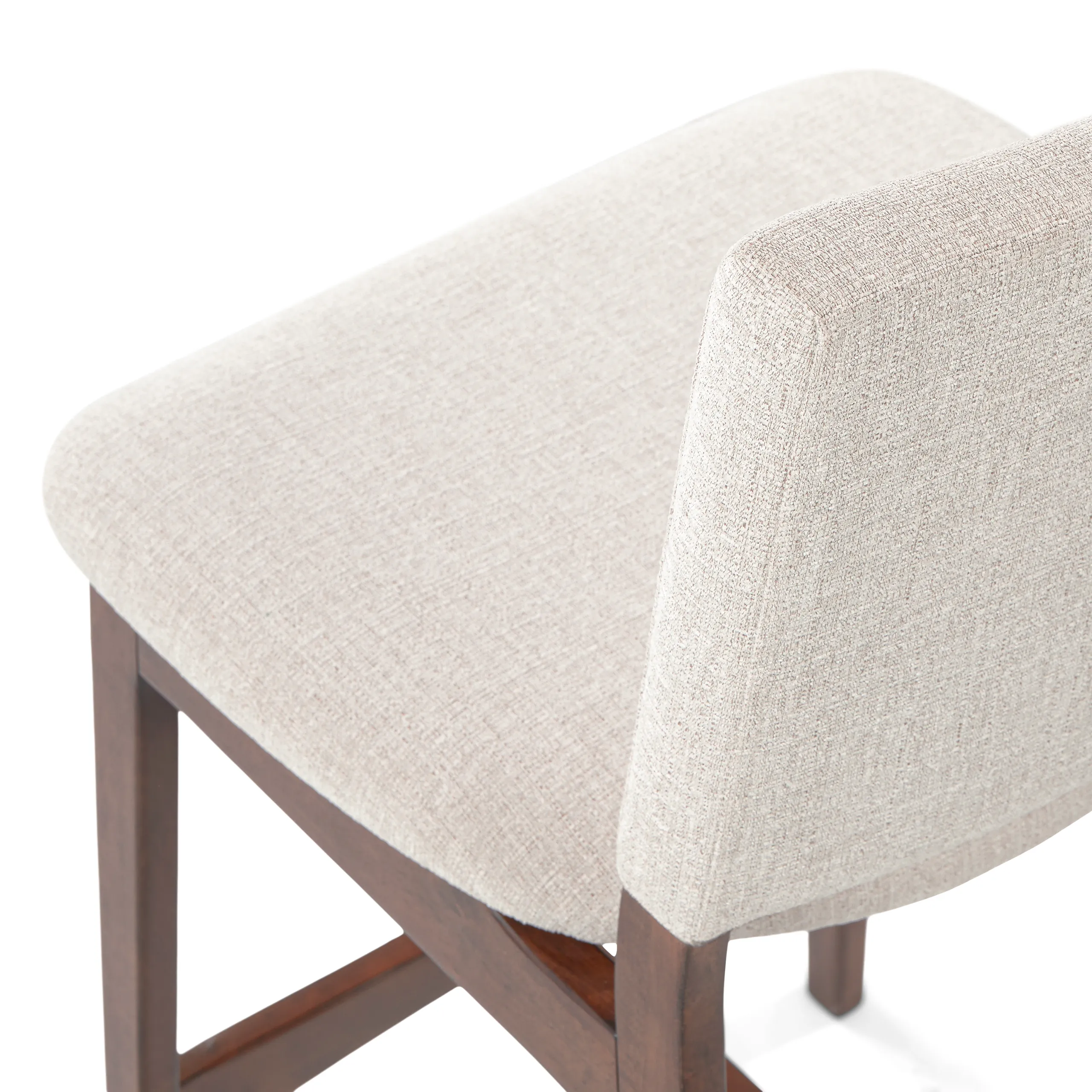 Nosh Counter Stool - Walnut and Chalk Gray - Image 7