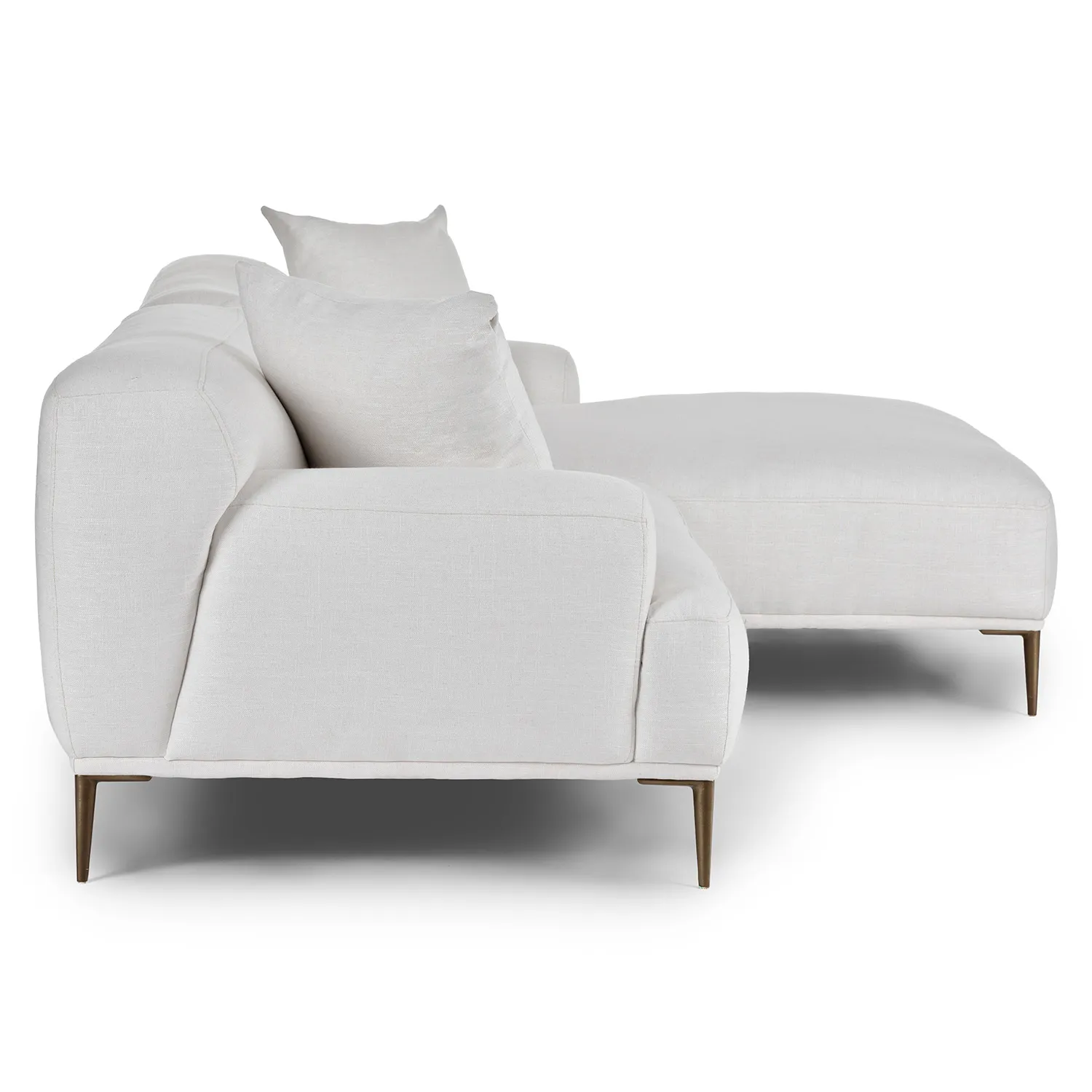 Abisko 94.5_ Right Sectional - Quartz White - Image 7