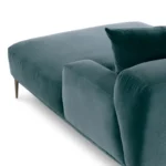 Abisko 94.5_ Velvet Right Sectional - Plush Pacific Blue
