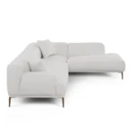 Abisko 113_ Right L-Shaped Sectional - Quartz White