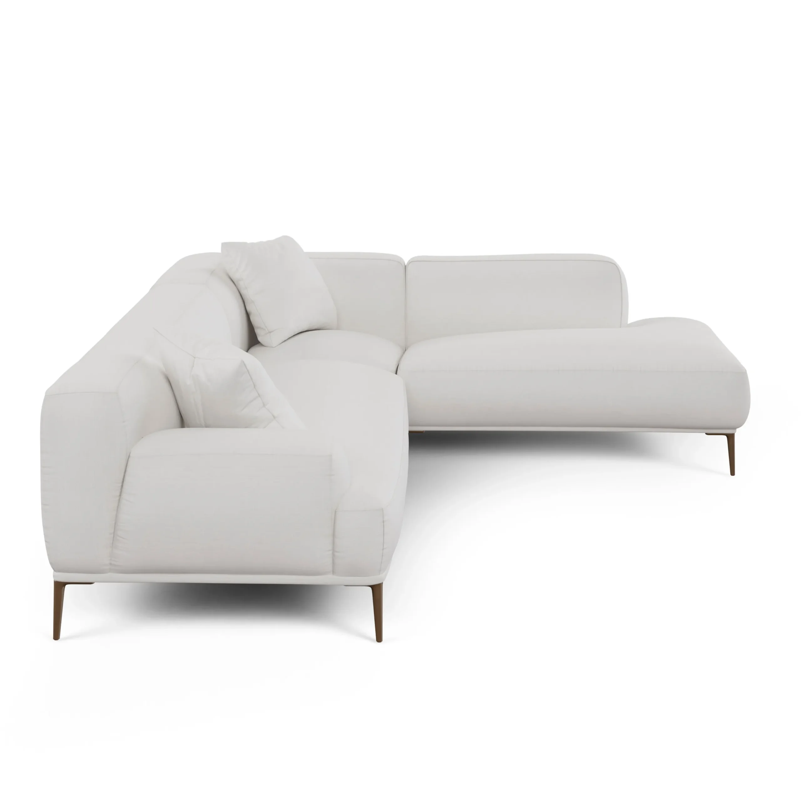 Abisko 113_ Right L-Shaped Sectional - Quartz White - Image 7