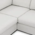 Beta 94_ Modular Corner Sectional - Quartz White
