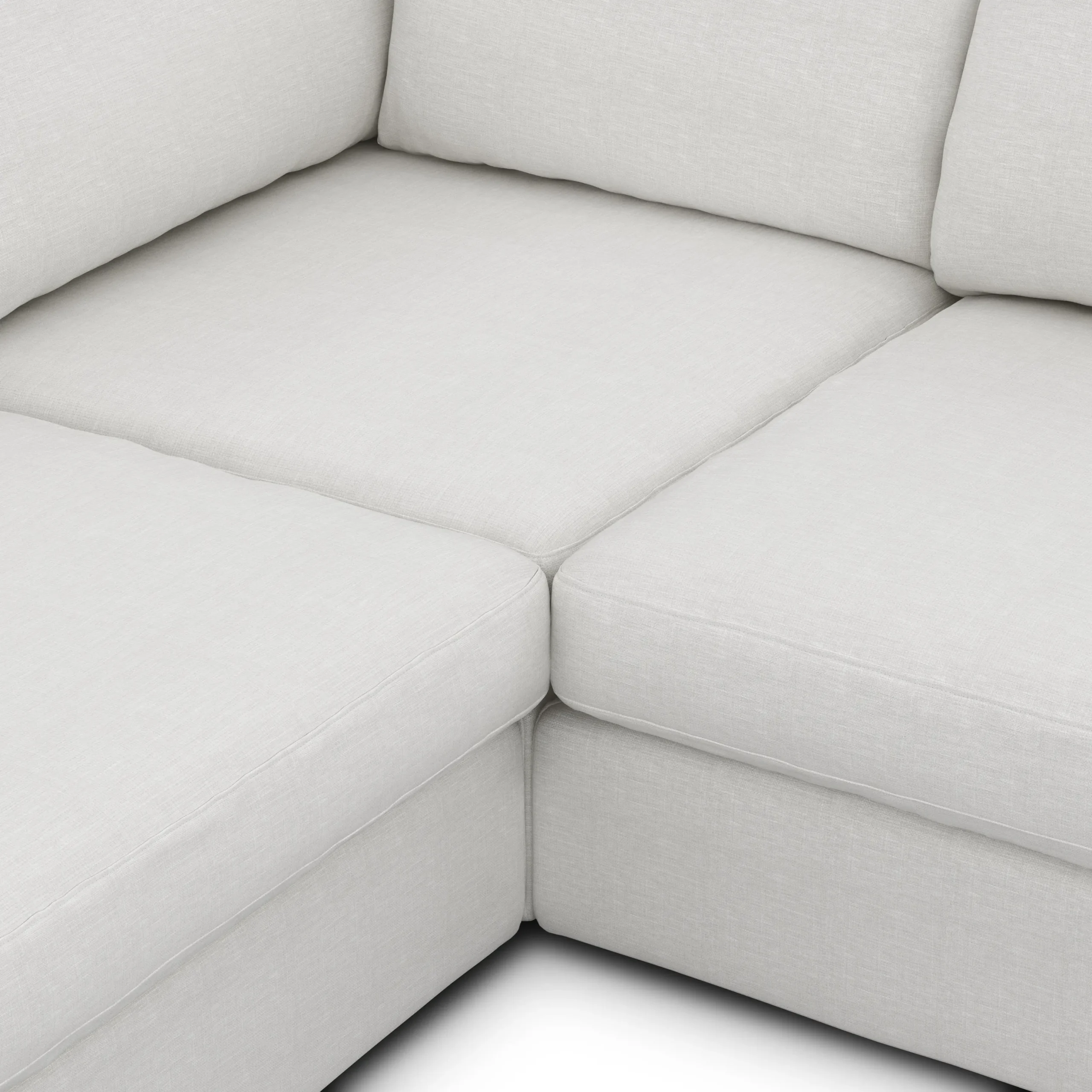 Beta 94_ Modular Corner Sectional - Quartz White - Image 7
